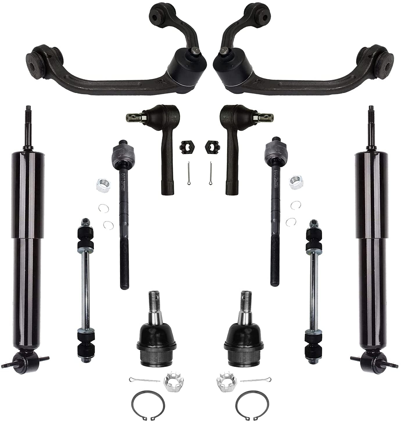 Detroit Axle 12pc Suspension Kit for Ford Ranger Mazda B2300 B2500