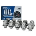 thumbnail image 1 of Detroit Axle - 12x1.25 Chrome Wheel Lug Nuts Replacement for Infiniti QX50 QX60 JX35 Nissan Altima Maxima Quest Murano, 1 of 6