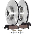 thumbnail image 1 of Detroit Axle - Front Brake Kit for 2021-2024 Chevrolet Camaro, Disc Brake Rotors Ceramic Brake Pads 2022 2023: 13.58 inch Rotor, 1 of 7
