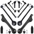 thumbnail image 1 of Detroit Axle - 14pc RWD Front Lower Control Arms Ball Joints Sway Bars Tie Rods Replacement for Chrysler 300, 1 of 9