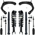 thumbnail image 1 of Detroit Axle - 16pc 4WD Front Upper Control Arms Struts Shocks Suspension Kit Replacement for Dodge Ram 1500 Fits select: 2006,2008 DODGE RAM 1500 ST/SLT, 1 of 7