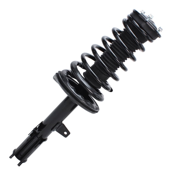 Detroit Axle - 2.2L Rear Left Strut w/Coil Spring Replacement for 1992-1996 Toyota Camry Sedan Coupe Models