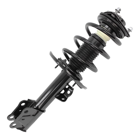 Detroit Axle - 2.3L Front Strut for Ford 2015-2023 Mustang, 2016 2017 2018 2019 2020 2021 2022 Strut with Coil Spring Assembly Replacement Quick Complete Strut Suspension