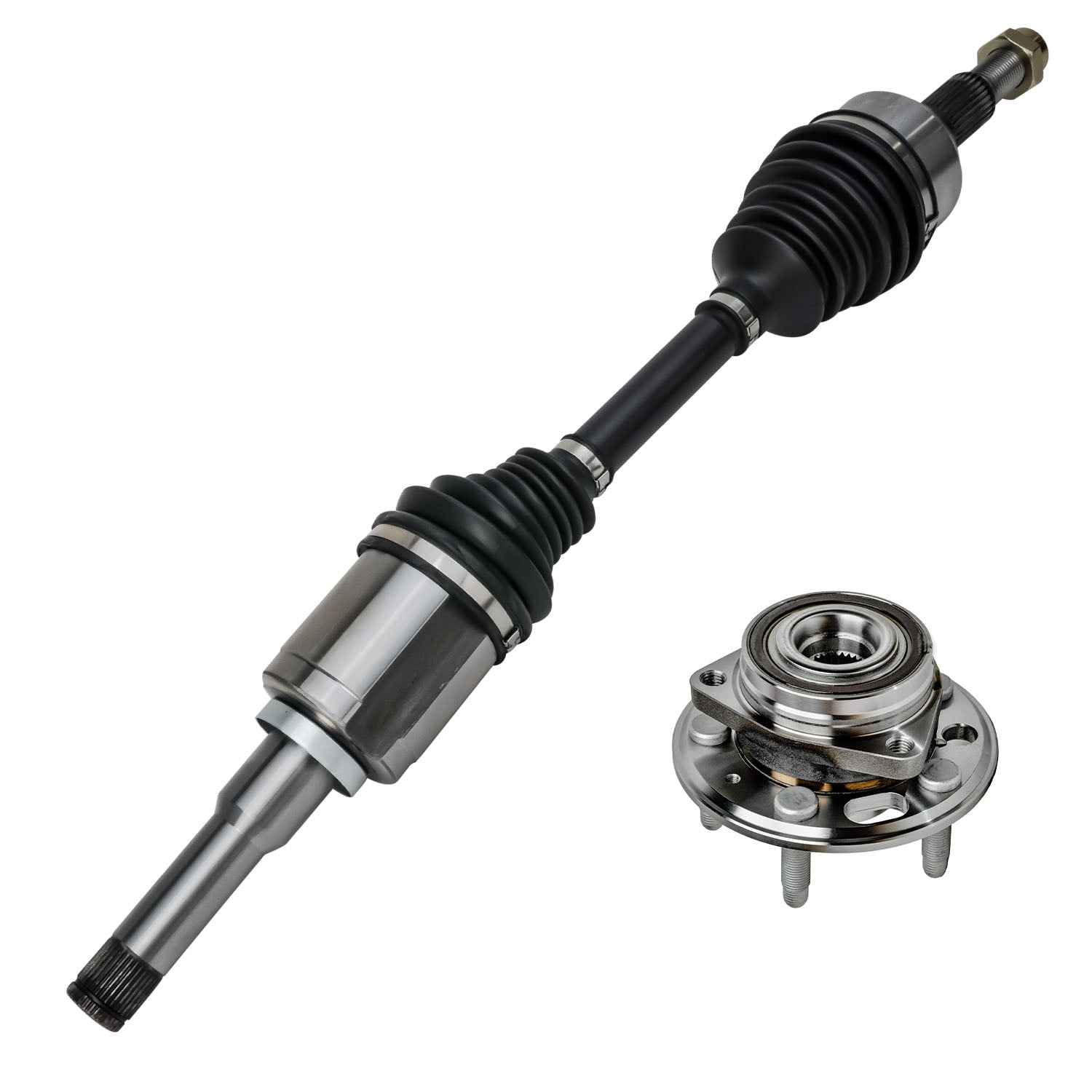 Detroit Axle 2.4L Front CV Axle Wheel Bearing Hub for 20102016