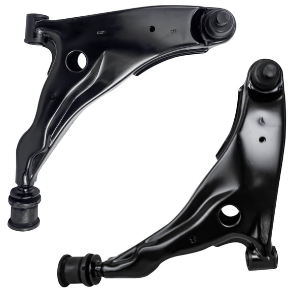 Detroit Axle - 2.4L Front Lower Control Arms w/Ball Joints Replacement for Chrysler Sebring Dodge Stratus Mitsubishi Eclipse Galant Fits select: 2001 MITSUBISHI GALANT ES/GTZ