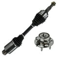 thumbnail image 1 of Detroit Axle - 2.4L Front Wheel Bearing Hub Kit for 10-17 Chevrolet Equinox GMC Terrain, Wheel Bearing Hub Passenger Side CV Axle Shaft 2010 2011 2012 2013 2014 2015 2016 2017 Replacement, 1 of 7