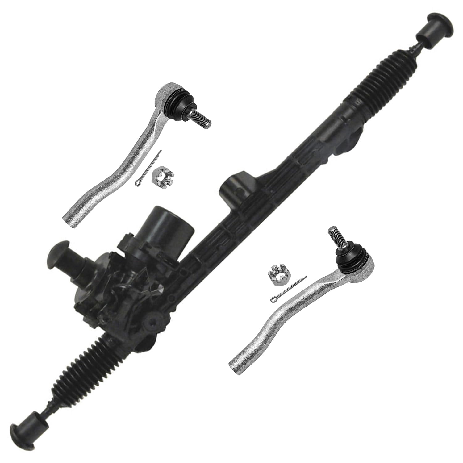 Detroit Axle - 2.4L Electric Steering Rack and Pinion Kit for 2013-2017 ...