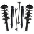 thumbnail image 1 of Detroit Axle - 2.7L Struts Suspension Kit for Hyundai 2007 2008 2009 Santa Fe [GLS] 2 Front Struts with Coil Spring 2 Rear Shock Absorbers 2 Front Sway Bar Links Replacement, 1 of 7