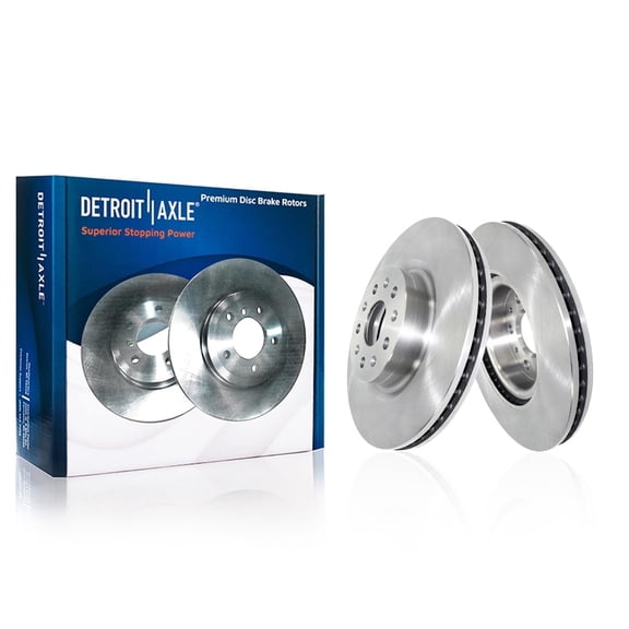 Detroit Axle - Front Brake Rotors for 2016-2024 Chevrolet Camaro, 2020-2025 Cadillac CT5, 2016-2019 CT6, 2014-2019 CTS, Disc Brake Rotors: 13.58" Front Rotor