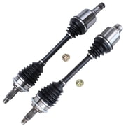 Detroit Axle - 2 Front CV Axles for 2006-2009 Ford Fusion, 2003-2008 Mazda 6, 2006-2009 Mercury Milan, 2004 2005 2007, Driver and Passenger Side CV Axle Shafts Assembly Replacement