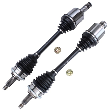 Detroit Axle - 2 Front CV Axles for 2006-2009 Ford Fusion, 2003-2008 Mazda 6, 2006-2009 Mercury Milan, 2004 2005 2007, Driver and Passenger Side CV Axle Shafts Assembly Replacement