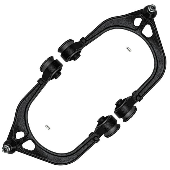 Detroit Axle - 2 Front Control Arms for RWD Chrysler 300 Dodge Challenger Charger Magnum Upper Control Arms with Ball Joints Assembly Set Pair Replacement