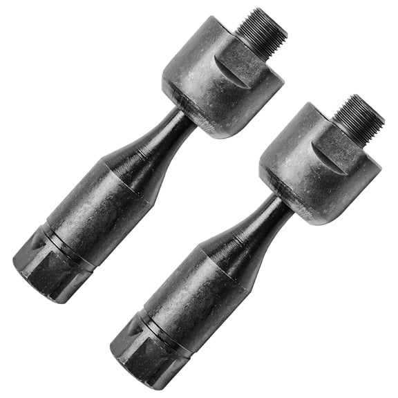 Detroit Axle - 2 Front Inner Tie Rods for 2002-2009 Chevrolet Trailblazer GMC Envoy 2003 2004 2005 2006 2007 2008 Inner Tie Rods Fit Vehicles w/ 16mm Threads Replacement