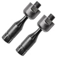 thumbnail image 1 of Detroit Axle - 2 Front Inner Tie Rods for Buick Rainier Chevrolet SSR Trailblazer GMC Envoy XL XUV Isuzu Ascender Oldsmobile Bravada Saab 9-7x, Replacement Inner Tie Rods Fit Vehicles w/ 16mm Threads, 1 of 7