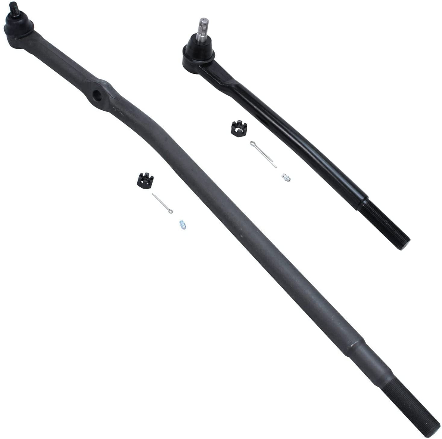 Detroit Axle - 2 Front Inner Tie Rods for 1999-2004 Ford F-250 F-350 Super Duty Excursion 2000 2001 2002 2003 Inner Tie Rods Replacement