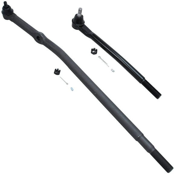 Detroit Axle - 2 Front Inner Tie Rods for 1999-2004 Ford F-250 F-350 Super Duty Excursion 2000 2001 2002 2003 Inner Tie Rods Replacement