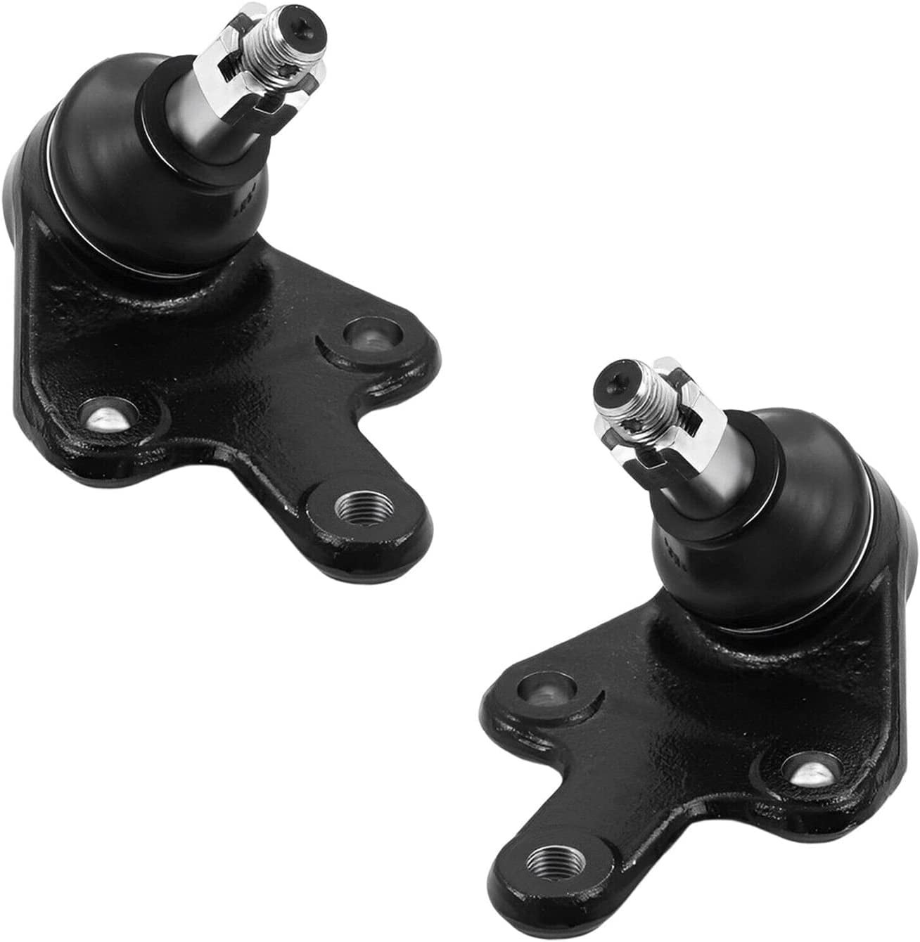 Detroit Axle - 2 Front Lower Ball Joints for Toyota Sienna Highlander Venza Lexus RX350 RX450h RX350L RX450hL Lower Ball Joints Assembly Pair Replacement