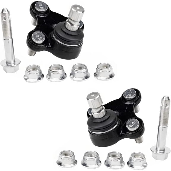 Detroit Axle - 2pc Front Lower Ball Joints for Hyundai Sonata Tucson Kia Optima Sportage Lower Ball Joints Assembly