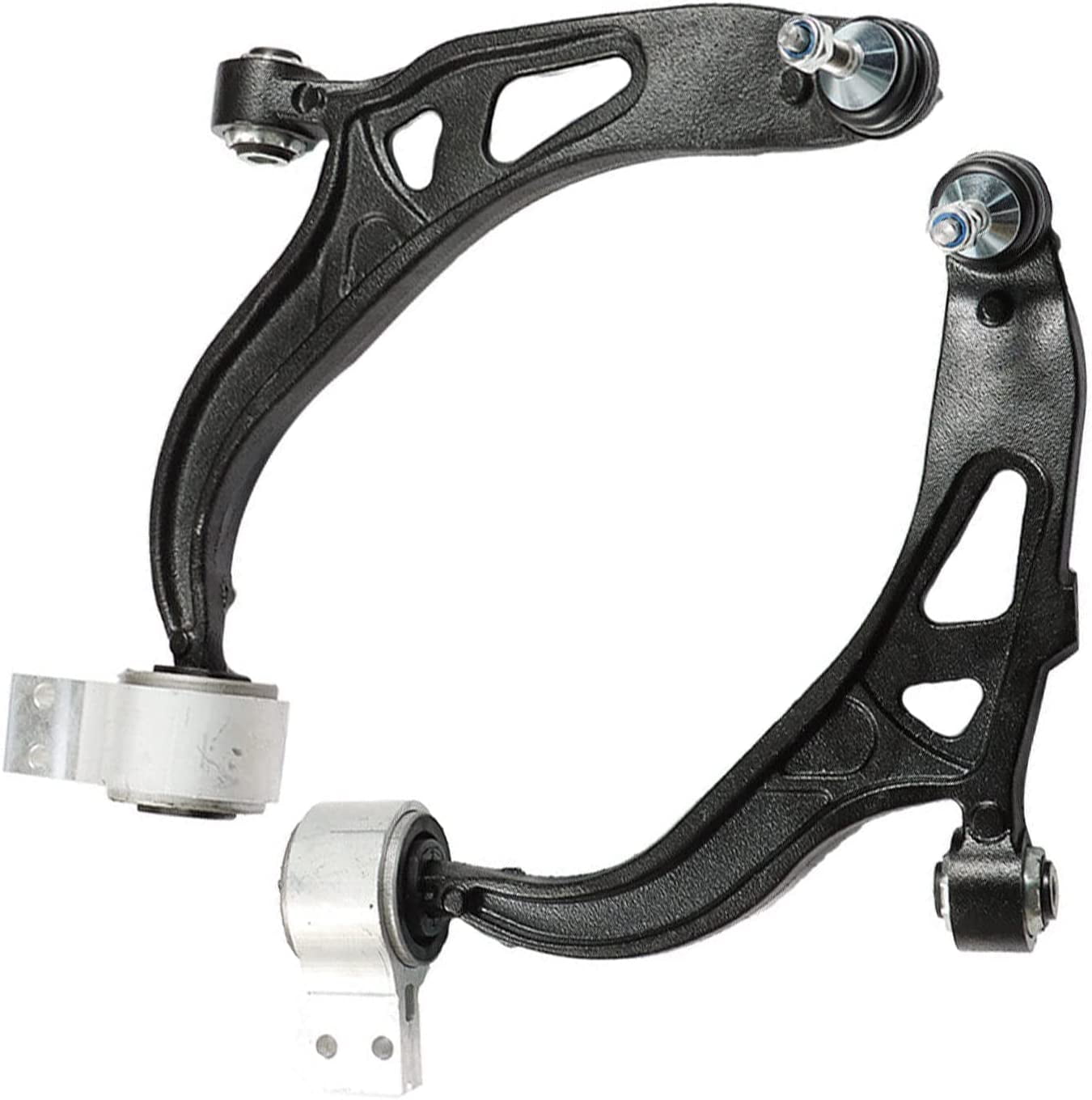 Detroit Axle - 2 Front Lower Control Arms for 11-19 Ford Explorer 2 Lower Control Arms w/Ball Joint Assembly 2013-2019 Ford Police Interceptor Utility 2012 2014 2015 2016 2017 Replacement