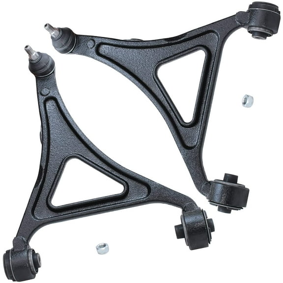 Detroit Axle - 2 Front Lower Control Arms for AWD 2.7L 3.5L 2005-2010 Chrysler 300, 2007-2010 Dodge Charger, 2005-2008 Magnum Lower Control Arm w/Ball Joint