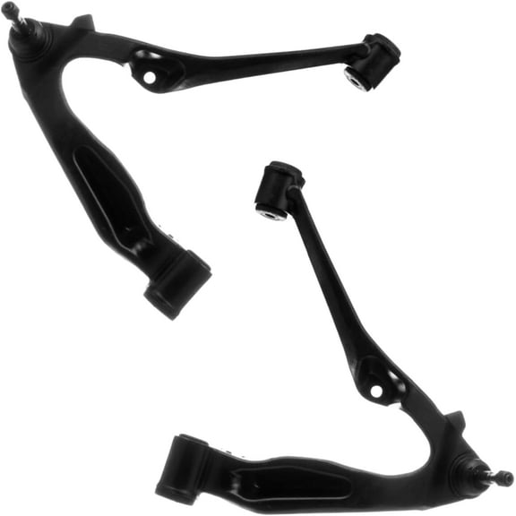 Detroit Axle - 2 Front Lower Control Arms for Chevy GMC Sierra Silverado 2500 3500, Avalanche Yukon XL Suburban 2500 Hummer H2 Control Arms with Ball Joints Assembly Replacement