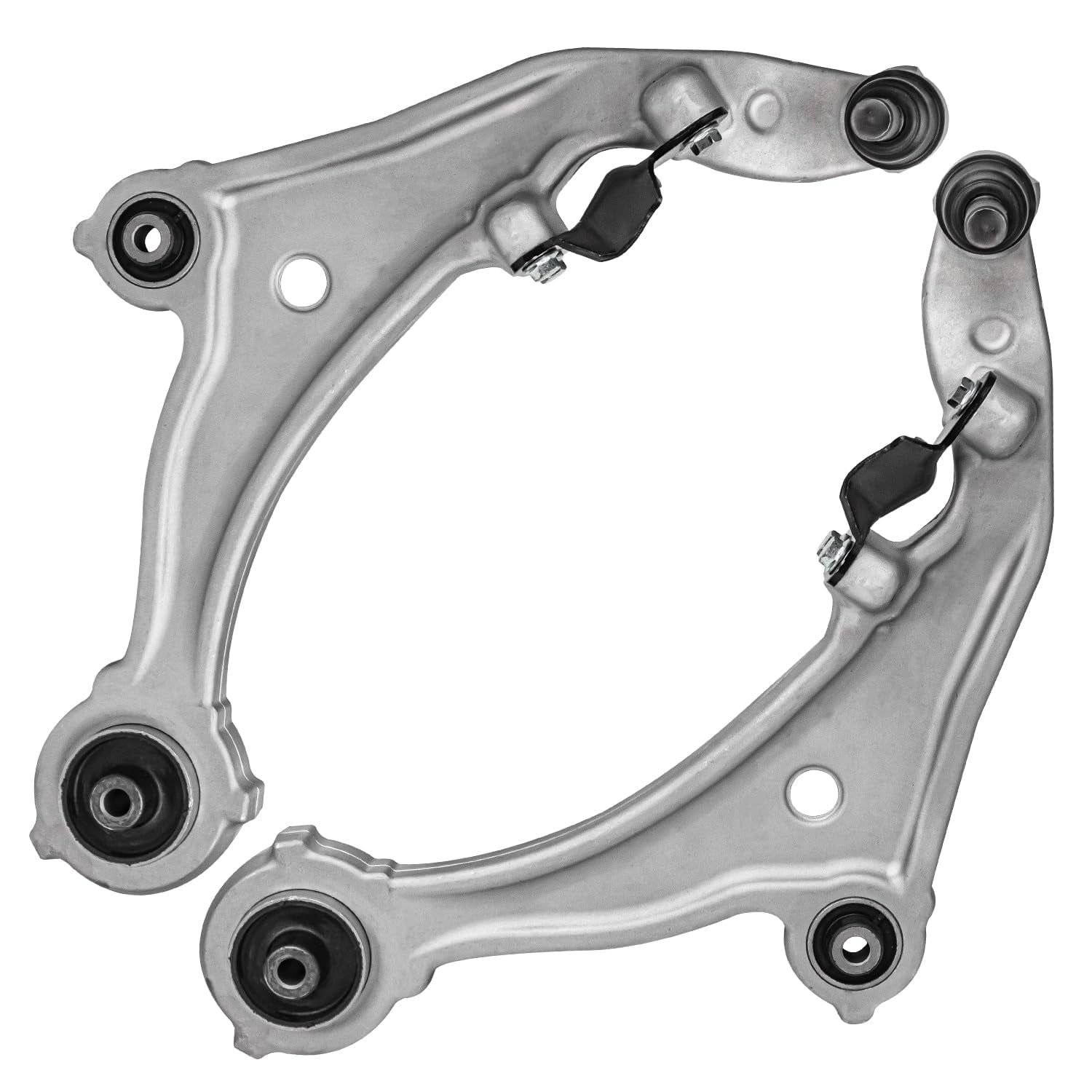 Detroit Axle - 2 Front Lower Control Arms for 2009-2014 Nissan Murano 2010 2011 2012 2013 Lower Control Arms w/Ball Joints Assembly Pair