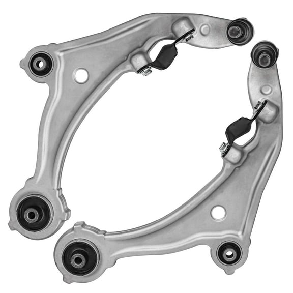Detroit Axle - 2 Front Lower Control Arms for 2009-2014 Nissan Murano 2010 2011 2012 2013 Lower Control Arms w/Ball Joints Assembly Pair
