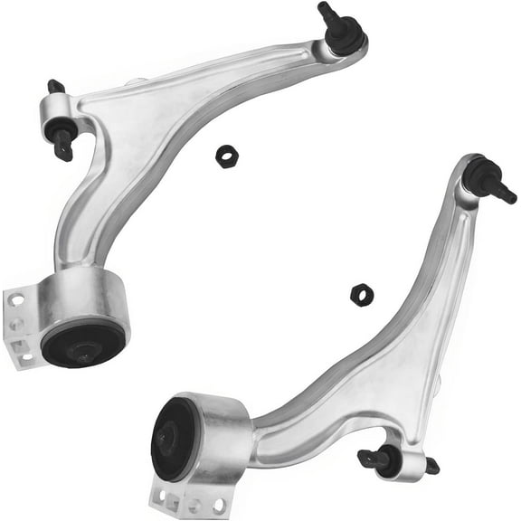 Detroit Axle - 2 Front Lower Control Arms for 2010-2016 Cadillac SRX 2011 2012 2013 2014 2015 Lower Control Arms w/Ball Joints Assembly Replacement