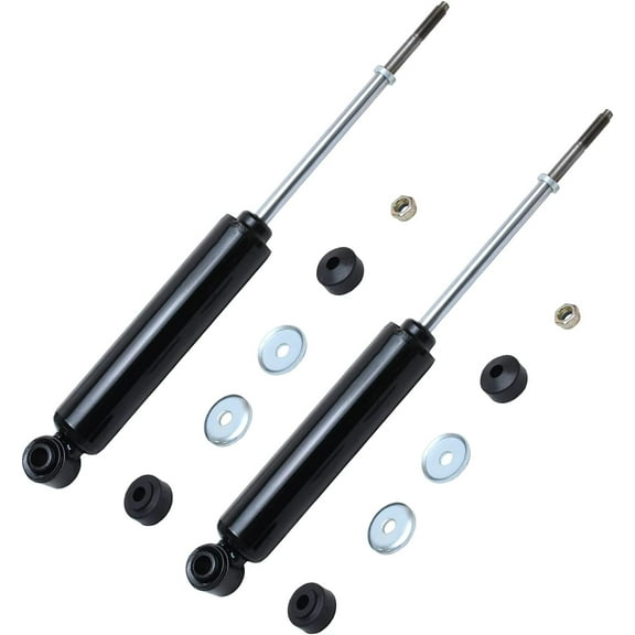 Detroit Axle - 2 Front Shock Absorbers for 4WD 1987-2004 Dodge Dakota, 1998-2003 Durango, Front Replacement Shocks Pair