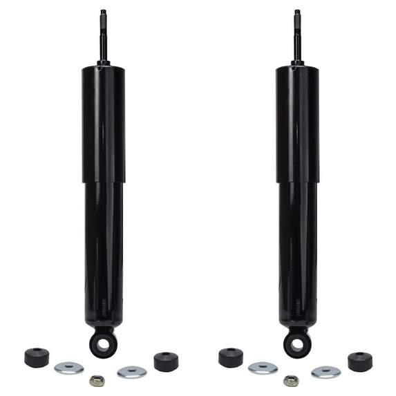 Detroit Axle - 2 Front Shock Absorbers for Ford E-150 E-250 E-250 E-350 E-450 Econoline Super Duty Front Replacement Shocks Pair