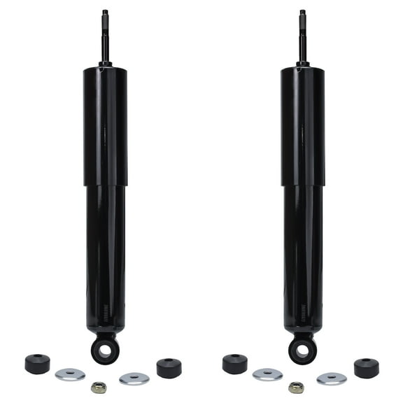 Detroit Axle - 2 Front Shock Absorbers for Ford E-150 E-250 E-250 E-350 E-450 Econoline Super Duty Front Replacement Shocks Pair