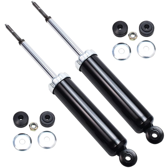Detroit Axle - 2 Front Shock Absorbers for Ford F-150 F-250 HD F-350 Ranger Bronco II Dodge Dakota Durango