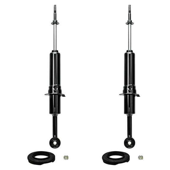 Detroit Axle - 2 Front Shock Absorbers for 2003-2024 Toyota 4Runner 2005-2023 Tacoma FJ Cruiser Replacement Shock Absorbers Pair Set