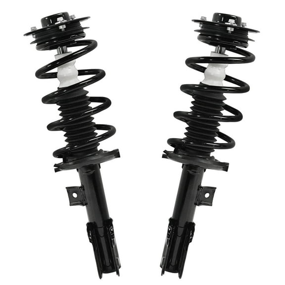 Detroit Axle - 2 Front Struts for 10-17 GMC Terrain 12 Chevrolet Captiva Sport, 2010 2011 2012 2013 2014 2015 2016 2017 Struts with Coil Spring Assembly Replacement Suspension