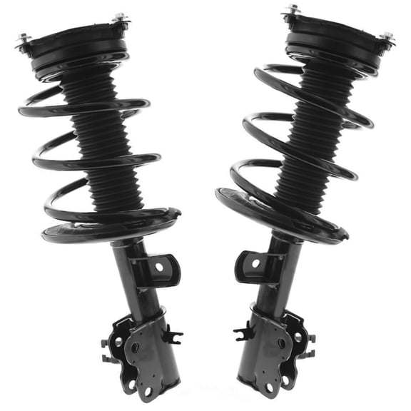 Detroit Axle - 2 Front Struts for 2016-2023 Nissan Maxima, Complete Struts with Coil Spring Assembly 2017 2018 2019 2020 2021 2022 2023 Replacement Quick Suspension Strut Shock