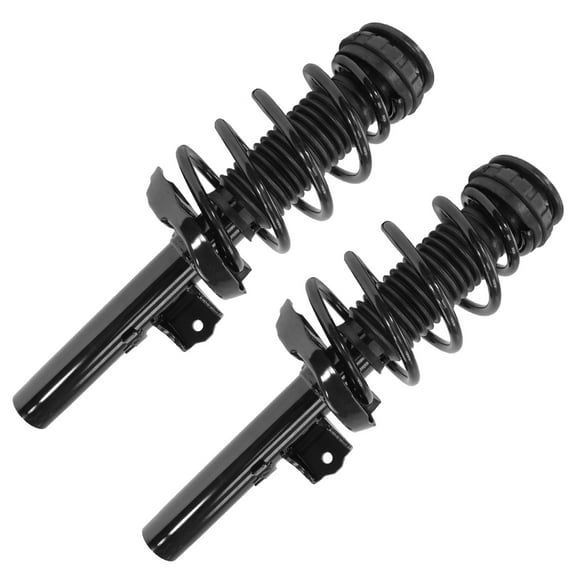 Detroit Axle - 2 Front Struts with Coil Spring for 2018 2019 Cadillac XTS, Quick Complete Struts Assembly Replacement Suspension [Without Magnetic Ride Control]