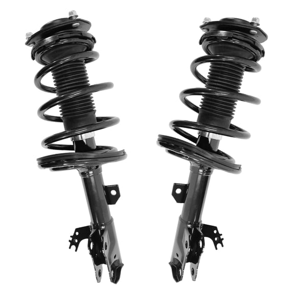Detroit Axle - 2pc Front Struts for 2013-2018 Toyota Avalon, 2014 2015 2016 2017 Quick Complete Struts with Coil Spring Assembly Replacement Suspension