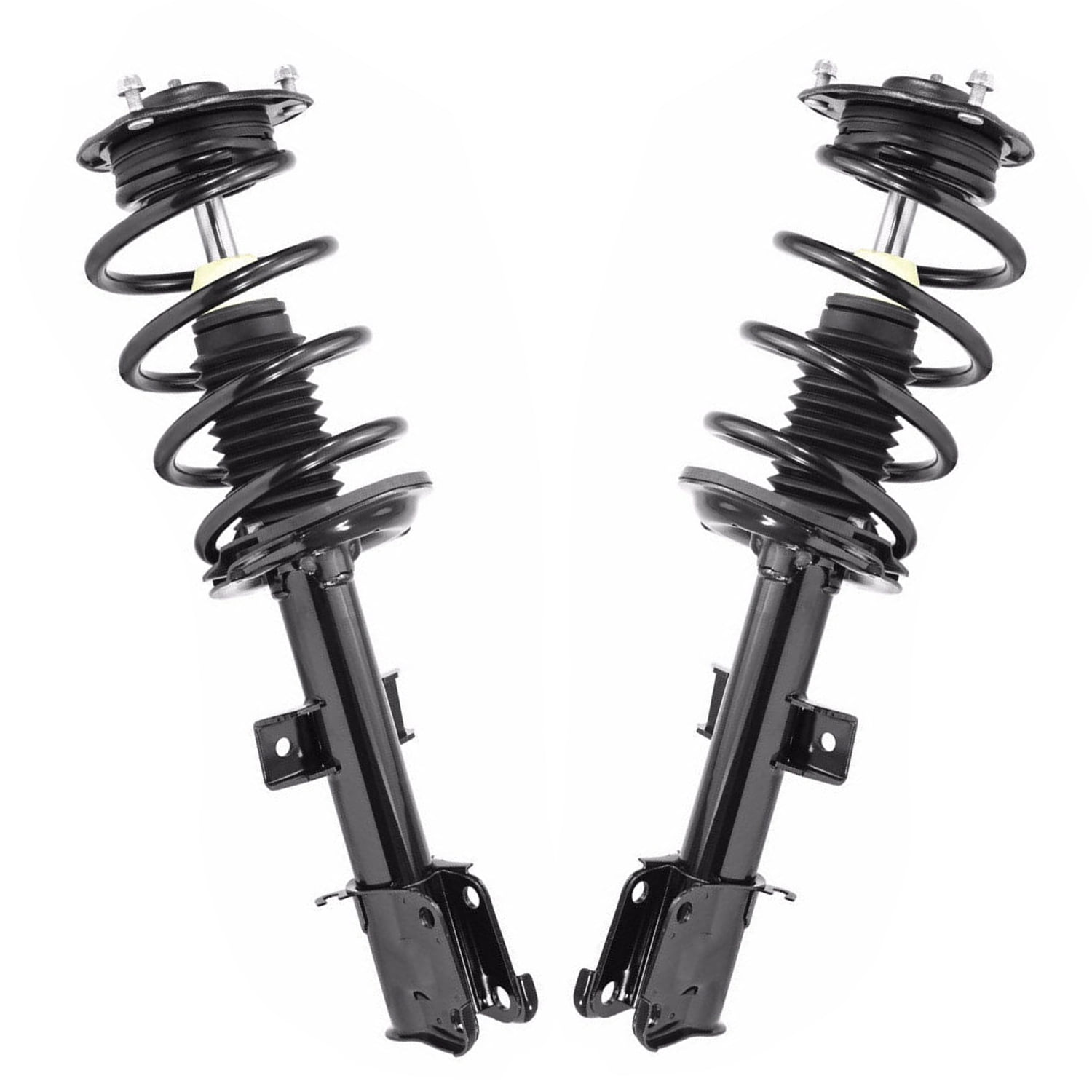 Detroit Axle - 2 Front Struts for Hyundai 2010 2011 2012 Santa Fe, Struts with Coil Spring Assembly Replacement Quick Complete Struts Suspension