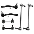 thumbnail image 1 of Detroit Axle - (2) Front Sway Bar End Links, (2) Rear Sway Bar Links & (2) Front Outer Tie Rods for 2009 2010 2011 2012 2013 2014 Nissan Maxima, 1 of 7