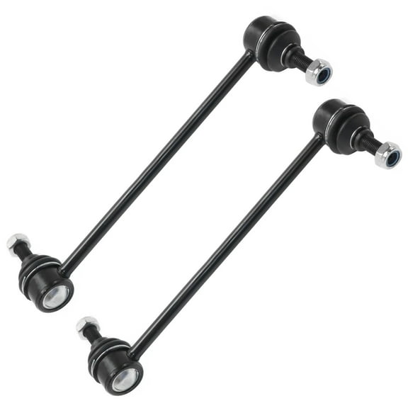 Detroit Axle - 2 Front Sway Bars for 2000-2011 Ford Focus 2001 2002 2003 2004 2005 2006 2007 2008 2009 2010 Stabilizer Sway Bar End Links Replacement