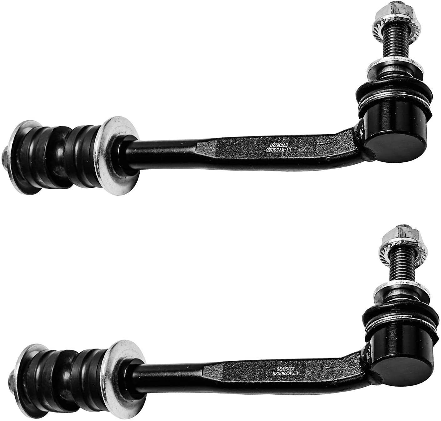 Detroit Axle - 2 Front Sway Bars for 2004-2009 Dodge Durango, 2007-2009 Chrysler Aspen, Sway Bar Links Pair Replacement