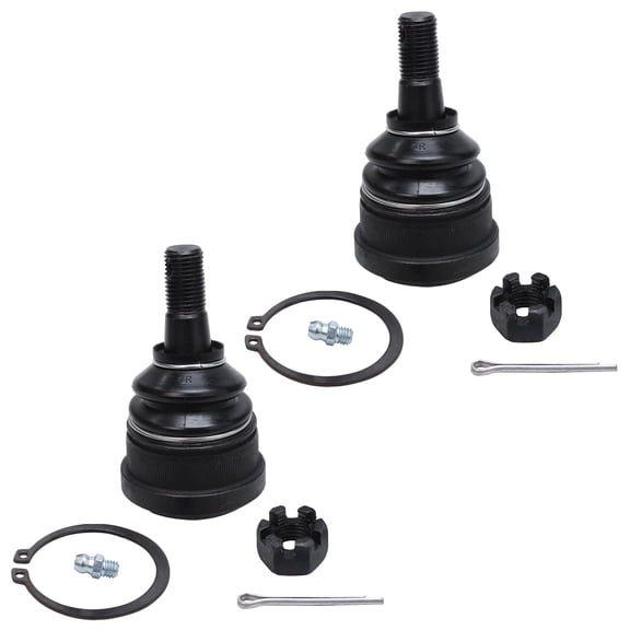 Detroit Axle - 2pc Front Upper Ball Joints for 2005-2012 Nissan Pathfinder 2005-2019 Frontier 2005-2015 Xterra 2015-2024 NP300, 2016-2020 NP300 Frontier, Upper Ball Joints Replacement