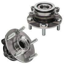 Detroit Axle - 2 Front Wheel Bearing Hubs for 08-13 Nissan Rogue 07-12 Sentra Select, Replacement 2008 2009 2010 20110 2012 Wheel Bearing and Hubs Assembly Set