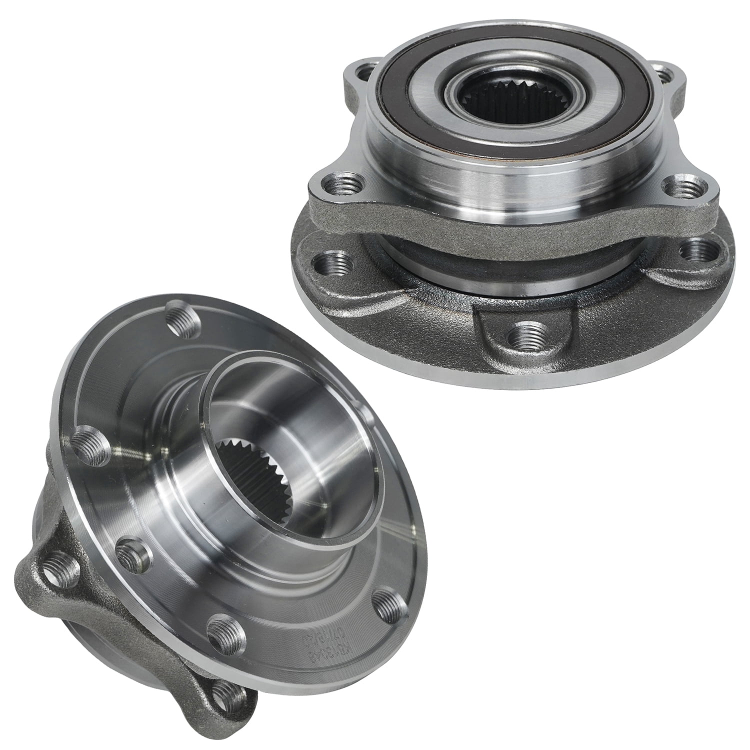 Detroit Axle 2 Front Wheel Bearing Hubs for 2015 2016 2017 Chrysler