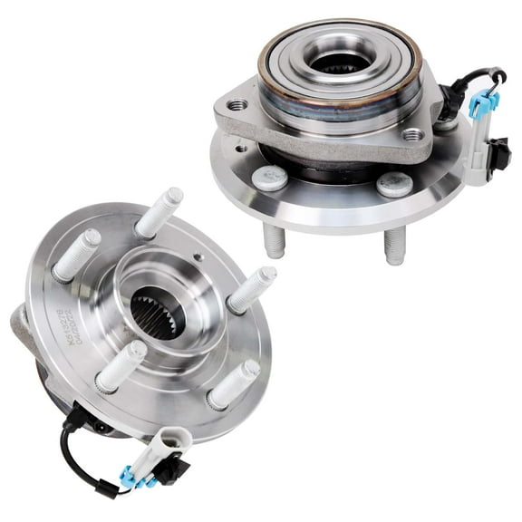 Detroit Axle - 2 Front Wheel Bearing Hubs for Chevy Equinox Saturn Vue Pontiac Torrent Suzuki XL-7 Chevrolet Captiva Sport, Replacement Wheel Bearing & Hubs Assembly Set