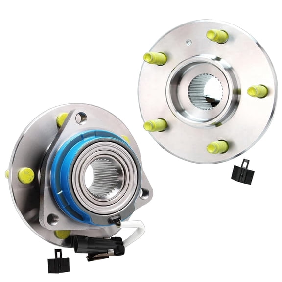 Detroit Axle - 2 Front Wheel Bearing Hubs for Buick Century Regal LaCrosse Cadillac DeVille DTS Chevy Impala LTD Venture Pontiac Grand Prix Olds Intrigue Saturn Relay, Wheel Hub Assembly Replacement