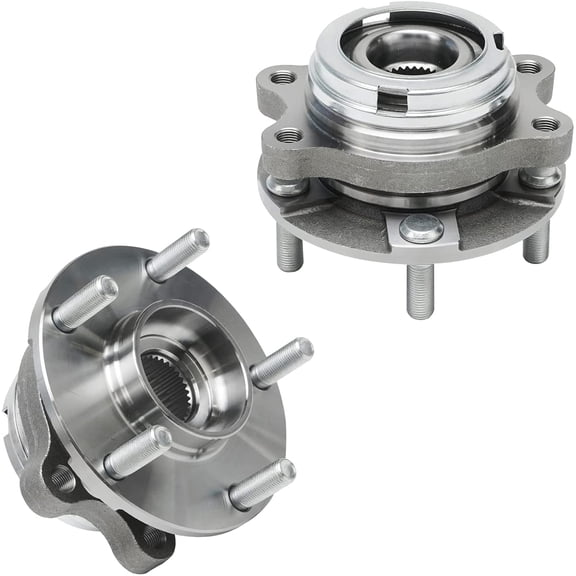 Detroit Axle - 2 Front Wheel Bearing Hubs for Nissan Maxima Pathfinder Altima Murano Quest INFINITI JX35 QX60 QX50, Wheel Bearing and Hub Assembly Replacement