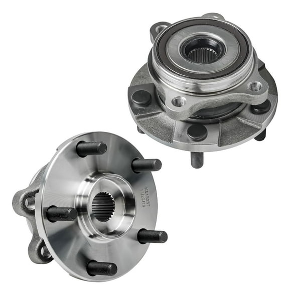 Detroit Axle - 2 Front Wheel Bearing Hubs for Toyota RAV4 Scion tC xB Lexus HS250H Corolla iM Prius V, Bearing Hubs Replacement Wheel Bearing & Hubs Assembly