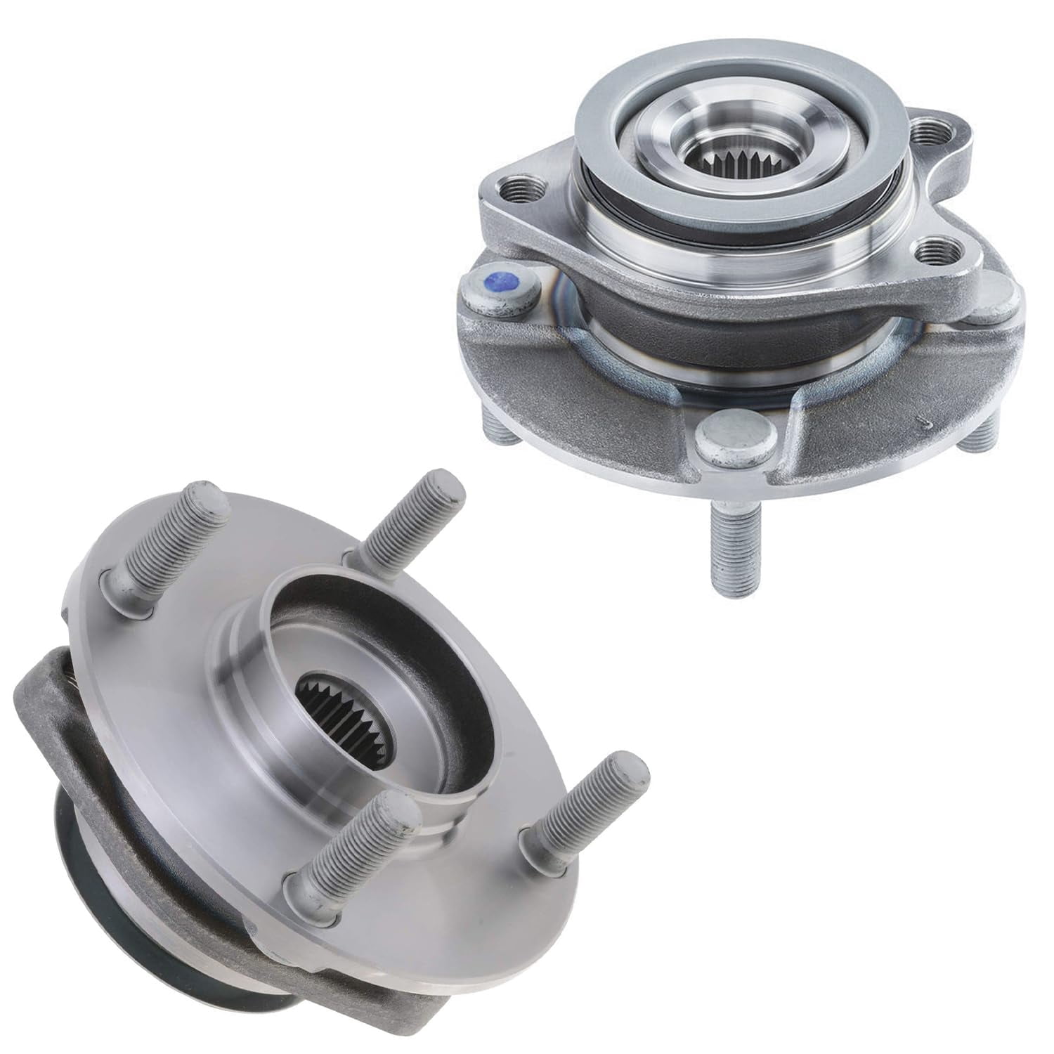 Detroit Axle - 2 Front Wheel Bearing Hubs for 2007-2012 Nissan Versa [4 ...