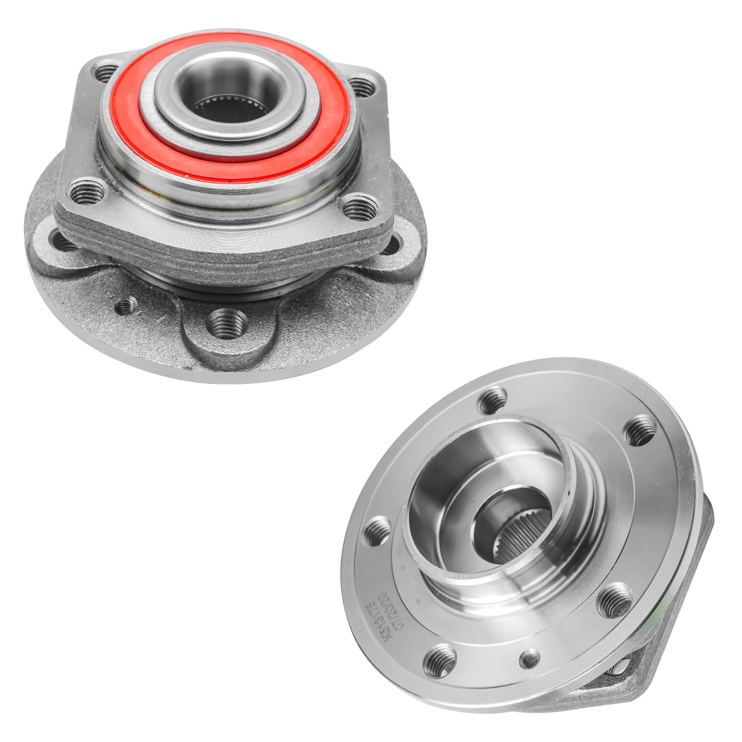 Detroit Axle - 2 Front Wheel Bearing Hubs for Volvo C70 S70 V70 Wheel ...